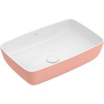 Malja-allas Villeroy &amp; Boch Artis, suorakaide, 580x380x125cm, vaaleanpunainen