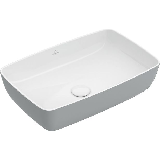 Malja-allas Villeroy & Boch Artis, suorakaide, 580x380x125cm, harmaa