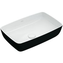 Malja-allas Villeroy &amp; Boch Artis, suorakulmainen, 58x38cm, musta