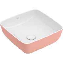 Malja-allas Villeroy &amp; Boch Artis, neliö, 410x410x125cm, vaaleanpunainen