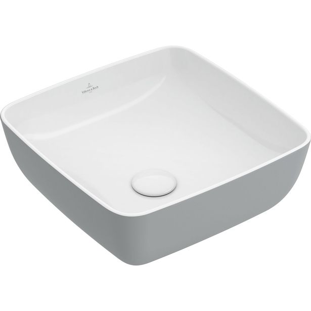 Malja-allas Villeroy & Boch Artis, neliö, 410x410x125cm, harmaa