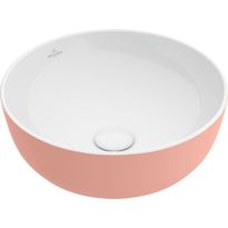 Malja-allas Villeroy &amp; Boch Artis, pyöreä, 430x430x125cm, vaaleanpunainen