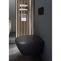 WC-istuimen kansi Subway 3.0 Ebony, soft close