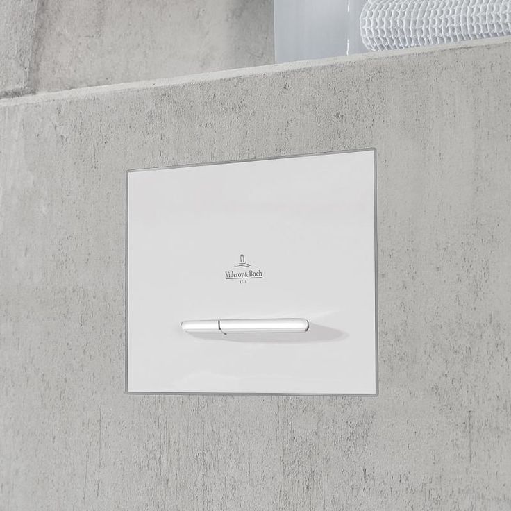 Huuhtelupainike Villeroy & Boch ViConnect, E300, valkoinen