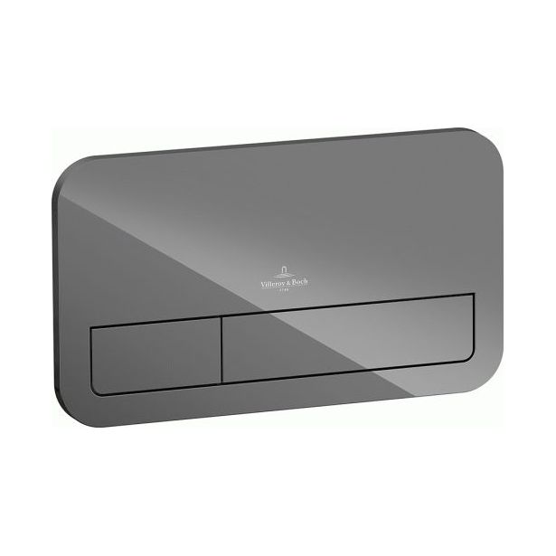 Huuhtelupainike Villeroy & Boch ViConnect, M200, kiiltävä harmaa