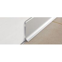 Jalkalistan liitospala Progress Profiles Skirting, 2,7m, 60mm, 5 kpl, adonisoitu hopea