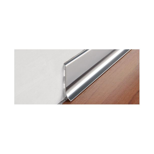Jalkalistan liitospala Progress Profiles Skirting 2,7m 40mm 5kpl rst