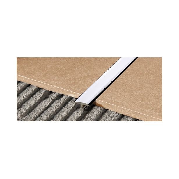 T-peitelista Progress Profiles Procover, 2,7m, 20mm, kiiltävä rst