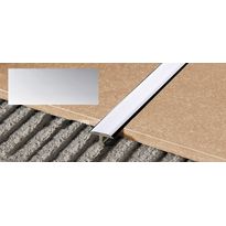 T-peitelista Progress Profiles Procover, 2,7m, 10mm, kromi