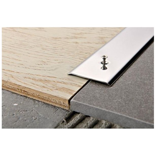 Peitelista Progress Profiles Proplate, 2,7m, 40mm, 3mm, ruuvikiinnitys, kiiltävä rst