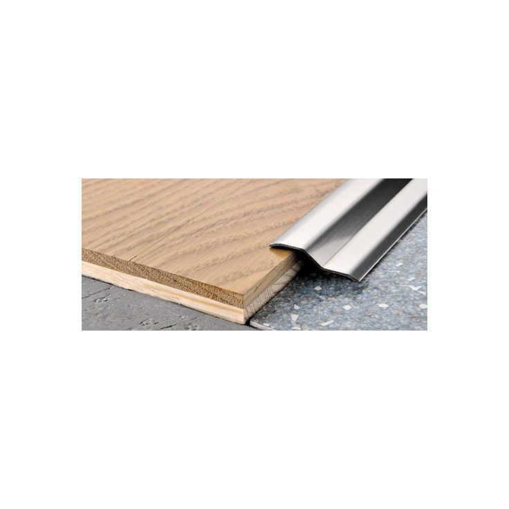 Eritasolista Progress Profiles Profloor, 2,7m, 38mm, 2-4mm, kiiltävä rst