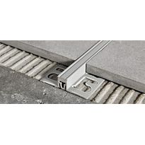 Liikuntasaumalista Progress Profiles Proflex, 2,7m, 10mm, 10mm, harmaa