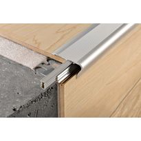 Porraskulma Progress Profiles Style Stair, 2,7m, anodisoitu hopea