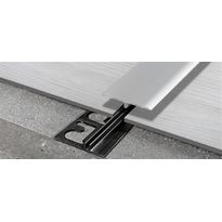 Saumalista ja pohjalista Progress Profiles LVT SOL 30P, 2,7m, 4-6mm, anodisoitu hopea