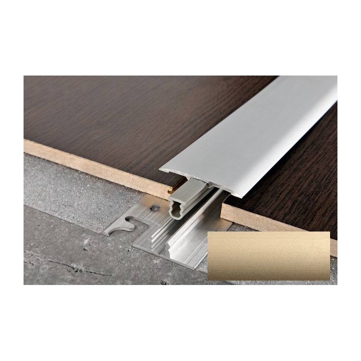 Peitelista Progress Profiles SOL 40P, 2,7m, 2,8mm, 40mm, pronssi