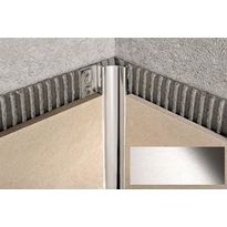 Sisäkulmalista Progress Profiles Proshell, 2,7m, 10mm, harjattu rst