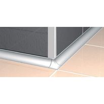 Listan ulkokulma Progress Profiles, 10mm, anodisoitu alumiini