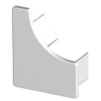 Listan päätykappale Progress Profiles, 10mm, anodisoitu alumiini, 2 kpl