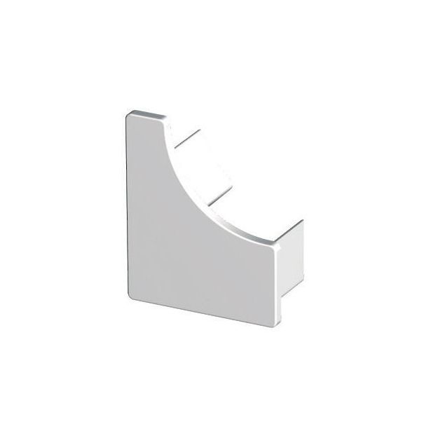Listan päätykappale Progress Profiles, 10mm, anodisoitu alumiini, 2 kpl
