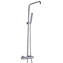 Suihkusetti Harma Thermo ST024-W/O, termostaattihanalla, juoksuputkella, käsisuihkulla, kiiltävä kromi