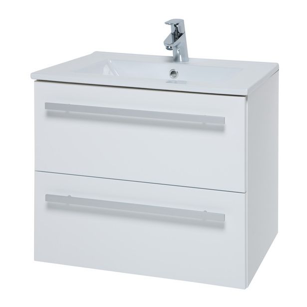 Allaskaappi Harma Serena 610x450x518 mm, pesualtaalla, valkoinen