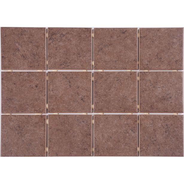 Lattialaatta Graniser Arctic Brown, himmeä, verkolla, 100x100mm