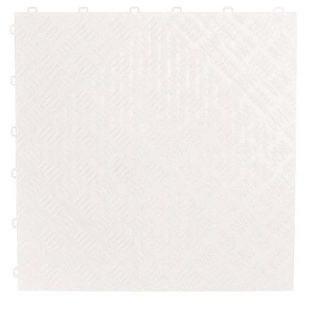 Muovilaatta SteyrTek umpinainen Snow White 40x40cm, 4kpl