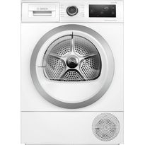 Kuivausrumpu Bosch Serie 6 WTU8769SSN 9kg lämpöpumppu
