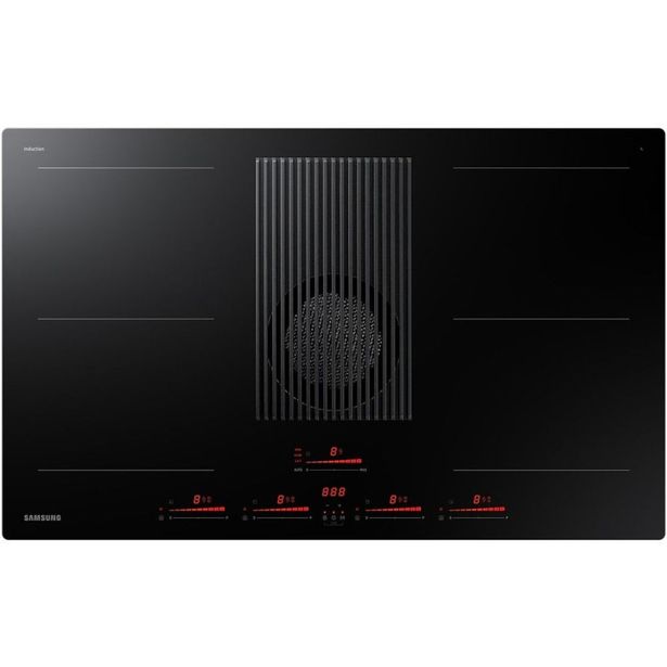 Induktiotaso liesituulettimella Samsung NZ84T9747VK/UR 80cm