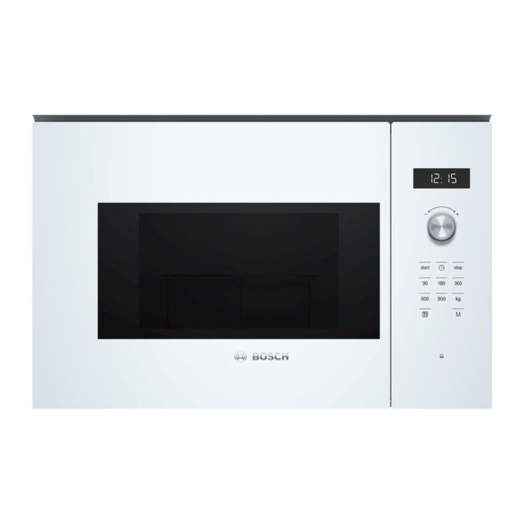 Mikroaaltouuni Bosch Serie 6 BFL524MW0, 60cm, valkoinen