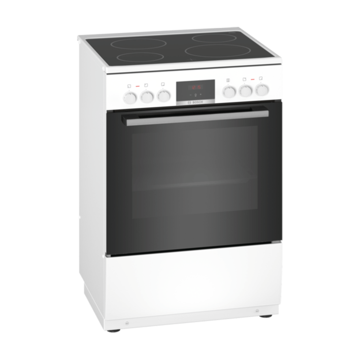 Keraaminen liesi Bosch Serie 4 HKN31A020U, 60cm, valkoinen