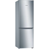 Jääkaappipakastin Bosch Serie 2 KGN33NLEB, 60cm, 192/87 l, teräs