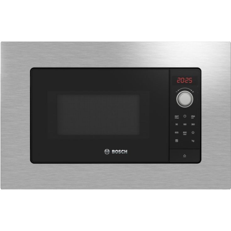 Mikroaaltouuni Bosch Serie 2 BFL623MS3, 60cm, teräs, integroitava