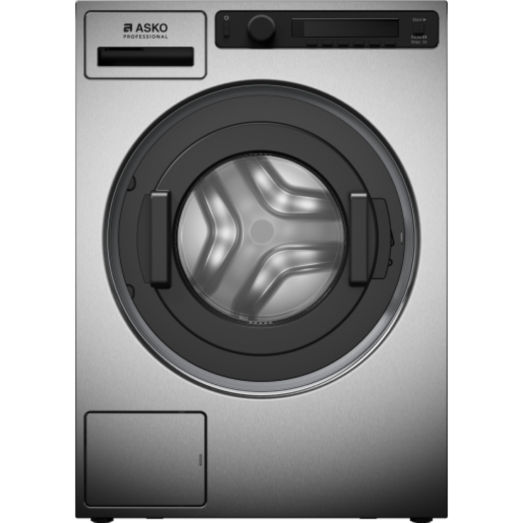 Edestä täydettävä pesukone Asko Professional WMC8947PI.S, 9kg, 1400rpm