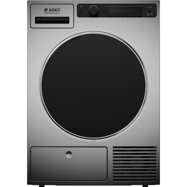Kuivausrumpu Asko Professional TDC1772C.T, 7kg, lämpöpumppu, titaani