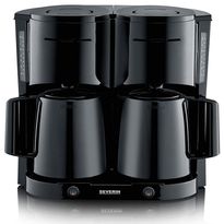 Tuplakahvinkeitin Severin KA9315, musta