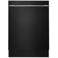 Astianpesukoneen etupaneeli Asko, Craft kahva, musta