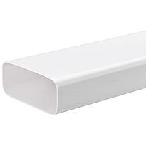 Litteä ilmanvaihtokanava Asko HD1001, 1000mm, valkoinen