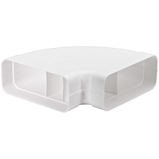 Ilmanvaihtokanavan vaakakulma 90° Asko HD2002, valkoinen