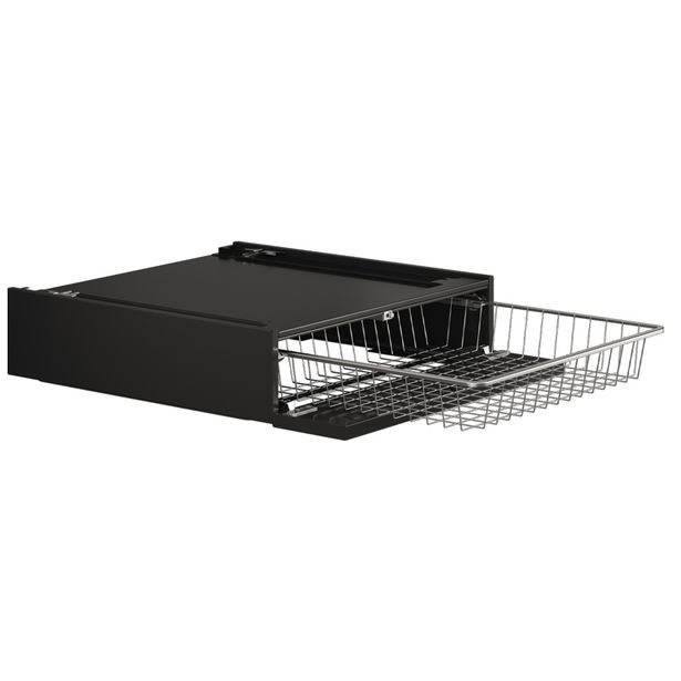 Pesutornin väliasennussarja Asko HB150G, 59,5cm, ulosvedettävällä pyykkikorilla, musta