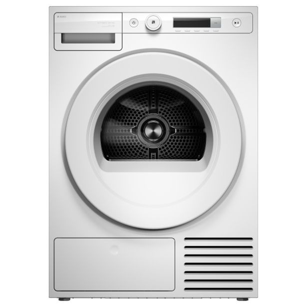 Kuivausrumpu Asko T108HW, 59,5cm, 8kg, lämpöpumppu, valkoinen