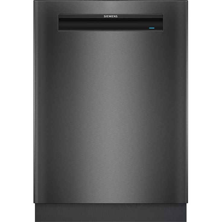 Siemens SN15ZC01CS Astianpesukone, Alusasennus, Musta, Ruostumaton teräs