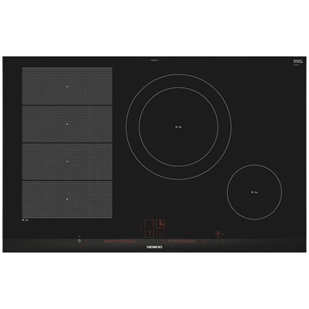 Induktioliesitaso Siemens EX875LEC1E, 81.2cm, musta
