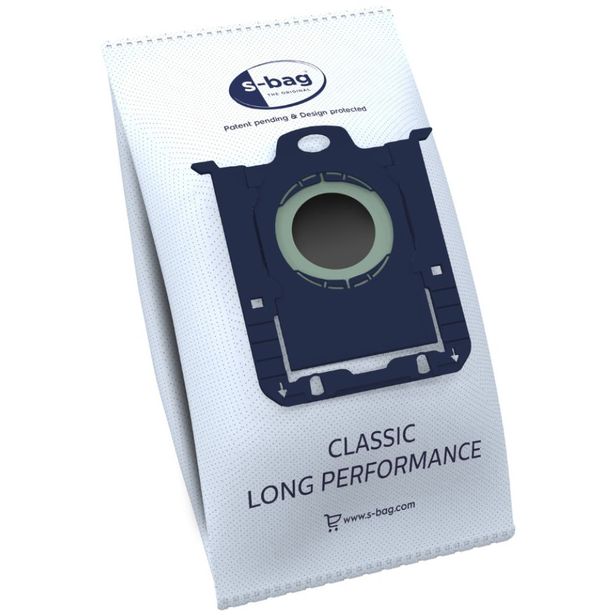 Pölypussi Electrolux E201S S-BAG Classic Long Performance, 4kpl