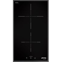 Induktioliesitaso Smeg SI5322B, 30cm, facettireunainen