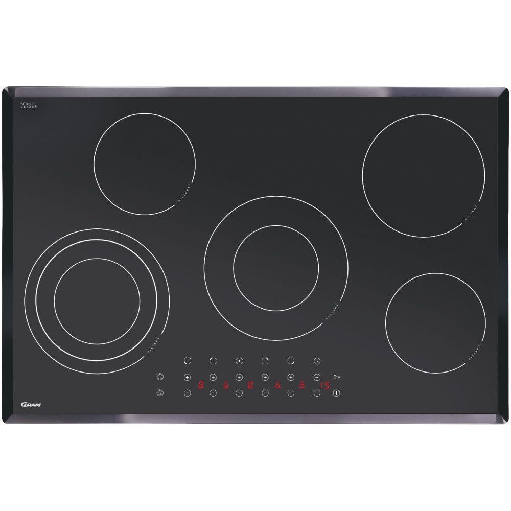 Keraaminen liesitaso Gram KK 7520-90 T, 75cm, musta