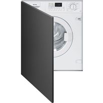 Kuivaava pesukone Smeg LSIA147, integroitava, 7/4kg, 1400rpm