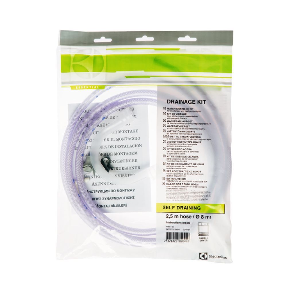 Kuivausrummun tyhjennyssarja Electrolux E2YH01