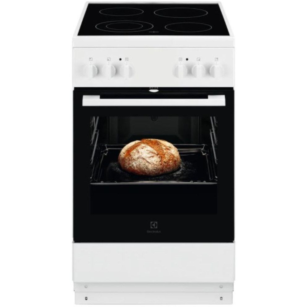 Keraaminen liesi Electroluxin LKR5000N0W, 50cm, valkoinen