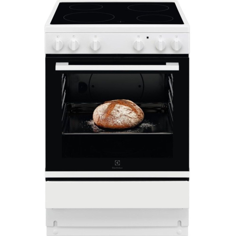 Keraaminen liesi, Electrolux LKR6000CNW, 59.6cm, valkoinen